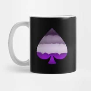 Asexual Ace Of Spades Mug